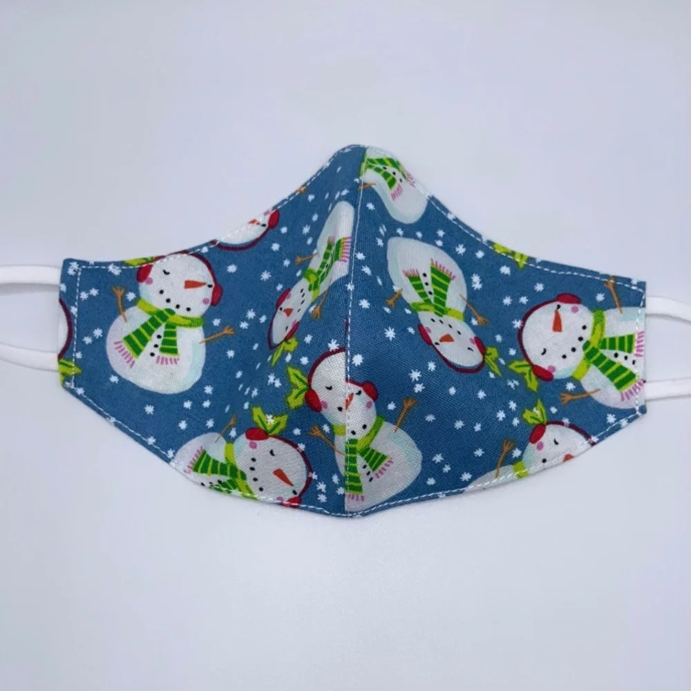 Handmade cozybeanz Holiday Kids Face Masks